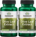 Swanson Olive Leaf Extract capsule cu 20% Oleuropein - (60 capsule, 750 mg fiecare) 2 ambalaj
