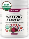 Snap Suplimente USDA Organic Sfeclă Root Pulbere, 3-in-1 Suplimentul de oxid de azot, Suport sănătos tensiune arterială și circulatia sângelui, 250g (amestecat Berry)