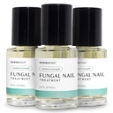 Tratament Fungus unghie extra Putere Soluție antifungică și Fungus unghii Tratamentul pentru unghii - Reparații Fungice deteriorate, galben, gros, unghii decolorate - Unghii degete - Pachet de 3