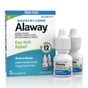 Alaway antihistaminice picături ochi pentru mâncărimi ochi, Fast-Actioning, până la 12-Hour ochi mâncărime relief, Clinic testate prescriptie-Formula de rezistenţă, 0.34 Fl Oz (Pachet de 2)