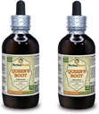 Root Queen's (Stillingia Sylvatica) Tincture, Extract lichid de rădăcini uscate (Brand Name: HerbalTerra, Proudly Made in USA) 2x4 fl.oz (2x120 ml)