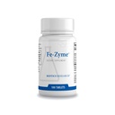 Biotice Cercetare Fe-Zyme 25 Milligram Fier, Adăugat Zinc și cupru, susține producția normală de celule roșii din sânge, niveluri de energie sănătoasă 100 comprimate