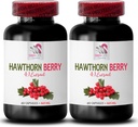antioxidant de mure - HAWTHORN BERries EXTRACT - capsule extract de fructe de pădure de hawthorn, extract de fructe de padure pulbere, energie de fructe de padure salbatice, pilule energetice de hawthorn, balsam de par Hawthorn 2 Bot 120 Capsule
