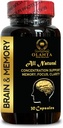 Brain Memory Support - Functie cognitiva, Brain Booster Supliment pentru Focus, Memorie, Claritate, Energie, Concentrare pentru Claritate Mentala, Îmbunătățire cognitivă - 1 flacon 30 Capsule