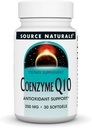 Sursa Naturals Coenzime Q10 Suport antioxidant 200 mg pentru inima, creier, imunitate, suport hepatic - 30 Softgels