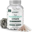 Organics Ocean Real Magneziu Citrate - supliment de magneziu de mare absorbţie - Magneziu Chelat pentru a sprijini energie, relaxare, şi Regularitate