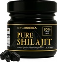 Himalayan Shilajit Resin, Chilajil para Hombre 100 Original, 100% Pure Gold Grade Shilajit, cu 85+ Trace Minerals și 80% Acid fulvin, pentru bărbați și femei 30g 50 Serviri