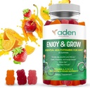 Gume de vitamina B pentru copii - cu B-complex B6 B12 B9 (Folat) B7 (Biotină) B5 (acid pantotenic), A, C, D, E, Zinc, Iod, Inositol 