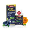 CATALO Bilberry Eye Formula cu Vegetarian DHA - Suplimentul de îngrijire a ochilor cu Mirtoselect Extract de bilberry, DHA din Algae, Lutein, Zeaxantină, Extract de semințe de struguri și Zinc - 60 capsule vegetariene