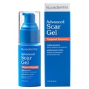NUVADERMIS Silicon Scar Gel - 1,7 Fl Oz, Gel transparent - Retinol & Vitamina E Formula pentru cicatrici chirurgicale - C-Secțiune, Tuck Tuck Tummy & Keloid Care