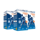 INVIGOFLEX Chondroitin Sulfat cu Curcumin Turmeric Non OMG pentru genunchi, mână, spate & Hip Premium supliment comun CS - 3 ambalaj