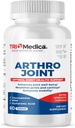Artro comun Glucosamină MSM + comprimat de acid hialuronic, sprijină structura articulară sănătoasă, funcţie & Comfort, non-GMO, gluten gratuit, soia gratuit, 60 Conte (Pachet de 1)