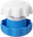 EZY DOSE pastile Crusher și grinder pentru vitamine, tablete cu compartiment de stocare, Copii, Animale de companie, Vârstnici, Strivește fără efort medicamente în praf fin, ușor de utilizat design, albastru, BPA gratuit
