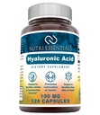 Acid hialuronic Supliment alimentar - 100 mg 120 capsule (non-GMO) - Cele mai bune suplimente pentru sănătatea articulară, îngrijirea pielii & More