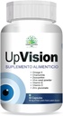 Generic Upvision Eye Care Supplemnt pentru sănătatea ochilor cu Omega-3, Vitamina E, VIT A, VIT C, Lutein, Zeaxantină, VIT B2 Vegetarian 60 Capsule-Pachet de 1