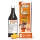 EMULSION DE ECOCIA Cod Ulei de ficat, Aromă portocalie, 6.5 fl oz (1 ambalaj)