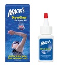 Ajutor pentru uscarea urechii Mack-n-Clear® - inotatoare picaturi ureche pentru urechi infundate de apa dupa inot, dus, scuba scufundări si surfing - 1 Fl Oz