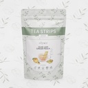 Olyxir Detoxifier Tea Strips - Frunză naturală de măsline, Aromă de ghimbir, şi piersici - Instant, Energizant, Organic, Paleo, Vegan, Non-GMO 25 Ct