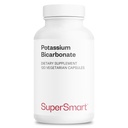 Supersmart - Bicarbonat de potasiu 5400 mg pe zi (doză mare) - Minerale electrolitice - pH al echilibrului acid-base - Heart, Muscle & Nervie Sănătate 