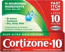Cortizona 10 Putere maximă Plus Ultra hidratare anti-itch Cream, 1% Hydrocortizon, 1 oz.