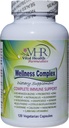 VHR Wellness Complex Immune Boosting Formula cu echinacea, Goldenseal, Usturoi, Probiotice, Elderberry, Astragalus, Seminte de struguri, Cayenne, Bioflavonoids, Eleuthero, Ginger, VIT. C, Zinc. 120 Veg capse