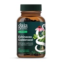 Gaia Herbs Echinacea Goldenseal - Supplement de suport imunitar pentru mentinerea unui sistem respirator sanatos - cu echinacea organica si radacina Goldenseal - 60 Vegan lichid Fito-Capsulele (10 zi de aprovizionare)