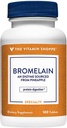 Vitamina Shoppe Bromelain 500MG & 2000 GDU, susţine digestia şi absorbţia proteinelor, enzime provenite din Ananas (180 comprimate)