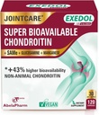 Exedol Biodisponibil Glucosamină Chondroitin, Vegan comun de sprijin suplimentar pentru funcția comună îmbunătățită, Cartilage Health, Connective țesut și sănătatea osoasă - 120 capsule