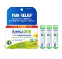 Boiron Arnica Montana 30X Homeopatic Medicina pentru Relief de dureri musculare, Stiffness musculare, Umflare de leziuni, și Decolorare de la vânătăi - 3 Conte (240 Pellets)