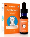 Humarian Probonix Probiotice lichide pentru pisici - 8-Tren picături probiotice Cat pentru a Fortifica sanatate felina Gut, Dental Health, Imunitate și mai - 30 de zile de aprovizionare - Aroma de ficat
