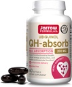 Jarrow Formulas QH-absorb 200 mg - High Absorbtion Co-Q10 - Active Antioxidant Form of Co-Q10 - Sprijină producția de energie mitocondrială și sănătatea cardiovasculară - Până la 60 Servings