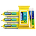 Preparare H Şerveţele hemoroizi cu Hazel vrăjitoare, 192 Ct Plus Preparare H Hemoroizi tratament Cremă, 2 tuburi x 1.8 oz, Ştergere Plus Tratament pentru o mai bună ajutor, Hemoroizi Care Bundle