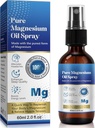 Generic 2 Fl Oz Spray de ulei de magneziu - Pur și organic - Magneziu de înaltă concentrație - non-GMO, gluten-free - Ușor de absorbit (1pc)