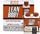 LABRADA NUTRITION - Lean Body RTD Whey Proteine Shake, Convenabil On-The-Go Meal Support Shake for Men & Women, 20 g de Puls 