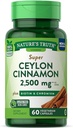 Adevărul naturii Super Scorţişoară plus Biotin & Crom Capsule cu eliberare rapidă - 60 ct, ambalaj cu 3 capsule
