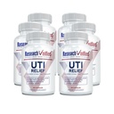 Cercetare Relief UTI verificate - Suplimentul de suport tract urinar - 100% Natural, Vegan cu Lingonberry, Cranberry & D-Mannose - 6 flacon (6 lună de aprovizionare)