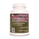 Remedii de Nutriţie Echinacea & Goldenseal 1000mg, 60 Capsule Vegan Supliment alimentar Herbal 