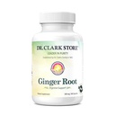Clark Ginger Root Supliment - Suport digestiv - 500 mg 100 Gelatină Capsule