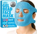Perfect Remedy Face Ice Pack, Recusable Hot & Rece Ice Face Mask, Gel Compress pentru a ajuta cu ochii pufosi si ajutarea in conditii de Umflare, Spa facial Masca de răcire pentru femei si barbati (Blue)