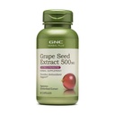 GNC Herbal Plus Extract de semințe de struguri 500mg Supliment, Putere suplimentară, vegetarian, 60 Serviri