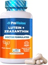 ProVision Lutein & Zeaxanthin Suplimente Lutein cu bază de plante & Zeaxanthin Eye Vitamine - Zeaxantină Plus Lutein Supliment pentru ochi - 30 capsule