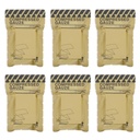 RHINO RESCUE Steril Compresed Timbru pentru dressing de urgenţă, Kit de prim ajutor şi trauma, 6 Pack