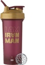 BlenderBottle Marvel Classic V2 Shaker Sticla Perfect pentru Shake-uri de proteine și antrenament pre, 28-Ounce, Iron Man