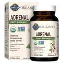 Gradina de viata Organics Balance zilnic adrenal, Adaptogene Herbs Ashwagandha, Holy Basil, B Complex & Probiotice, Organic non-GMO, Vegan, Gluten Supliment gratuit, Două luni de aprovizionare, 120 comprimate