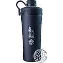 BlenderBottle Radian Shaker Cup Izolat din oțel inoxidabil sticla de apă cu whisk sârmă, 26-Ounce, Matte negru