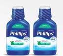 Phillips' Milk of Magnesia Laxative, Fresh Mint, 26 Fl Oz (Pachetul 2)