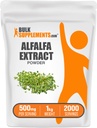 BulkSupplements.com Alfalfa Extract pulbere - Alfalfa Supliment, Green Superfood pulbere - Vegan & Gluten gratuit, Green Suplimente - 500 mg per Serving, 1kg (2,2 lbs) (Pachet de 1)