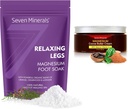 Șapte Minerale Relaxare Leg Magneziu Flakes & Cream Natural