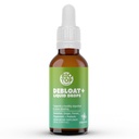 Debloat Picături lichide organice pentru gaz natural și ajutor de balonare, susține Digestive & Gut Health cu Dandelion, Ginger, Fennel, Peppermint, Sugar-Free 1.0 Fl Oz.