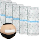 C-secţiunea rezistent la apă Bandaje de incizie abdominală Post Histerectomie Tuck Tuck Tummy Dustor Scar Coperta cu patch-uri de protecție Island Bande dressing Provizii de îngrijire răni mari 4x10 Pachet de 14